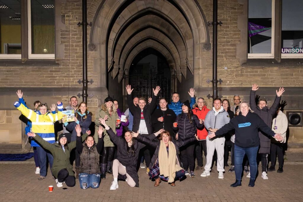 CEO Sleepout Middlesbrough Group Photo